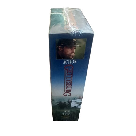 Gettysburg VHS Two Tape Set Movie Collectible Brand New In Box Factory Sealed - Picture 8 of 10